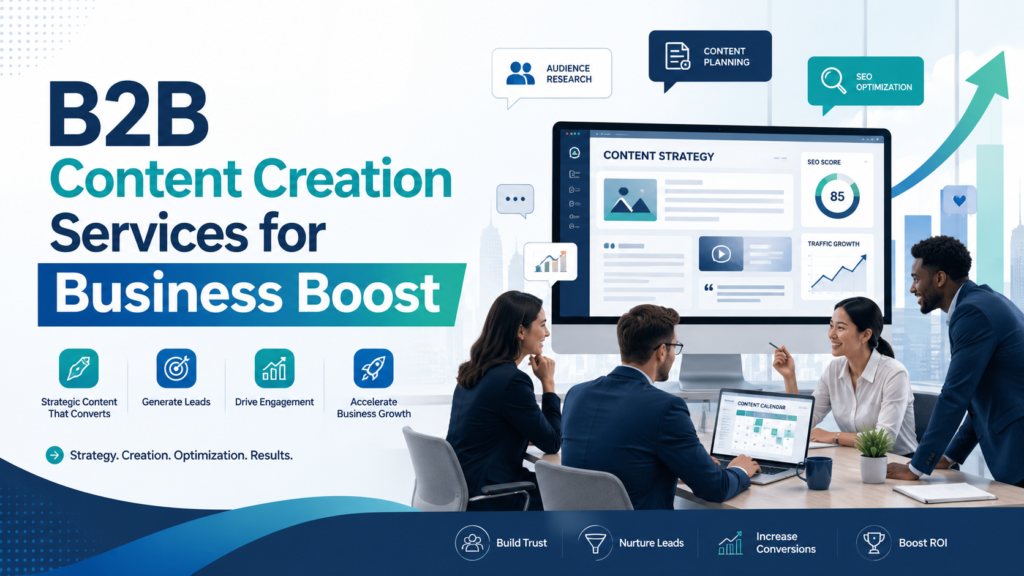 B2B Content Creation Services for Business Boost