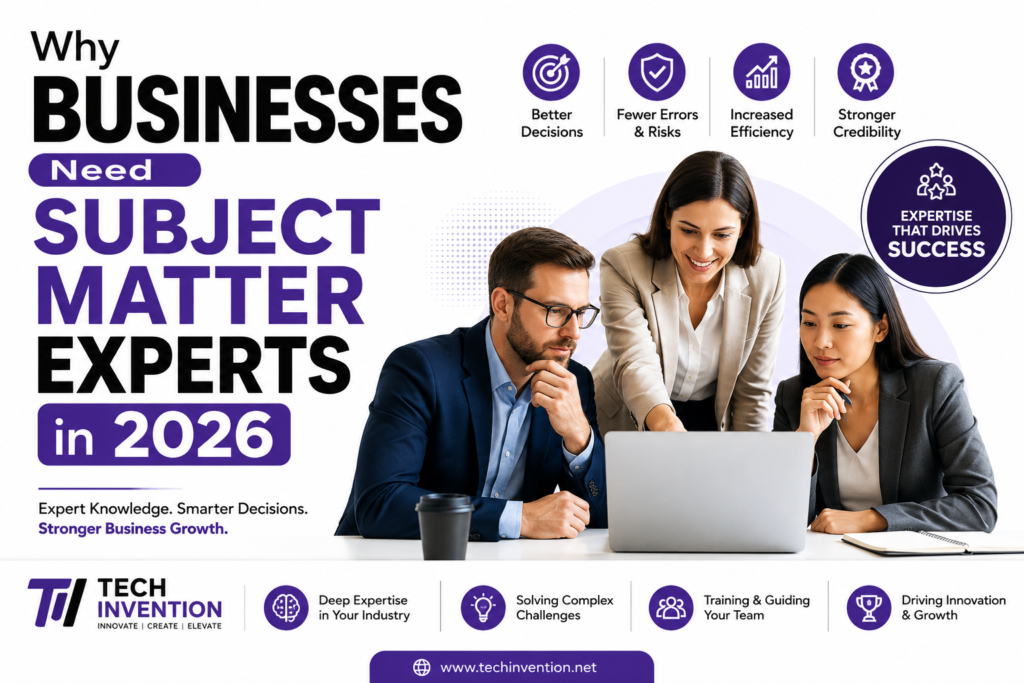Why Businesses Need Subject Matter Experts in 2026 | Expert Growth Guide