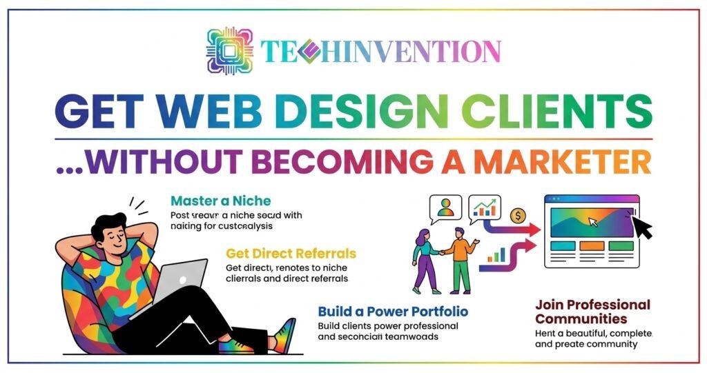 How to Get Web Design Clients Without Becoming a Marketer,Freelancer